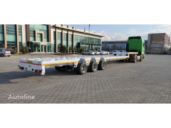 NOVA LOW PLATFORM SPECIAL CHASSIS PRODUCTION 2023 - Low loader semi-trailer