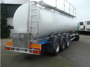 Tanker semi-trailer Maisonneuve INOX 28000L 4 COMPARTIMENTEN: picture 1