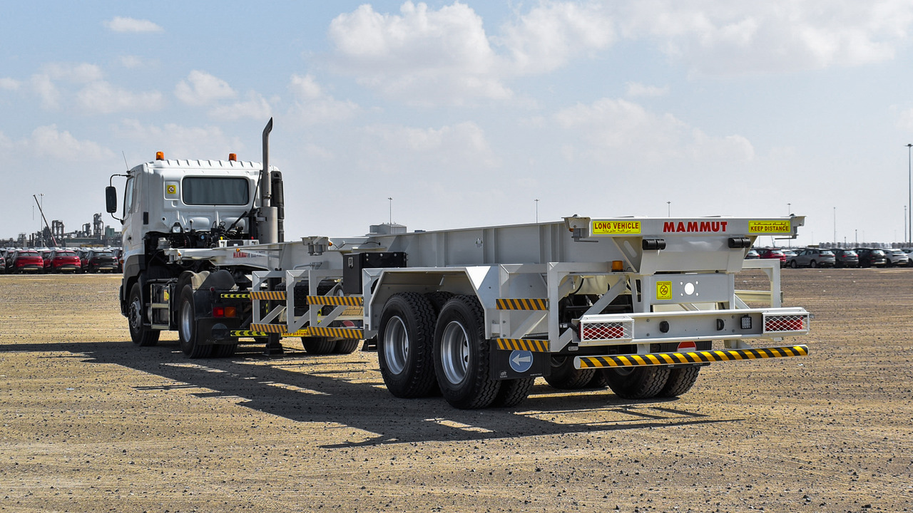 Chassis semi-trailer Mammut SKELETAL SEMI TRAILER 40 TON PAYLOAD: picture 5