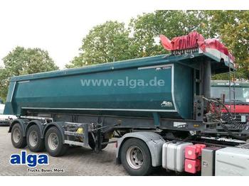 Tipper semi-trailer Meiller HRM 86, Stahl ´, 30m³, Schiebe-Verdeck, BPW: picture 1