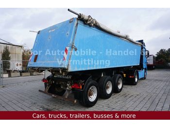 Tipper semi-trailer Meiller MHKS 41/3-S *Alumulde/Liftachse/BPW Eco+/28m³: picture 1
