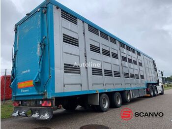 Livestock semi-trailer Menke Dyretransport 3 etager: picture 1