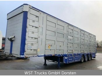 Livestock semi-trailer Michieletto 4Stock  Vollausstattung Hubdach: picture 1