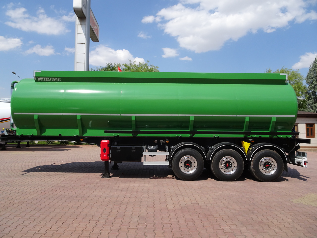 New Tanker semi-trailer for transportation of chemicals NURSAN Slurry Tanker: picture 5