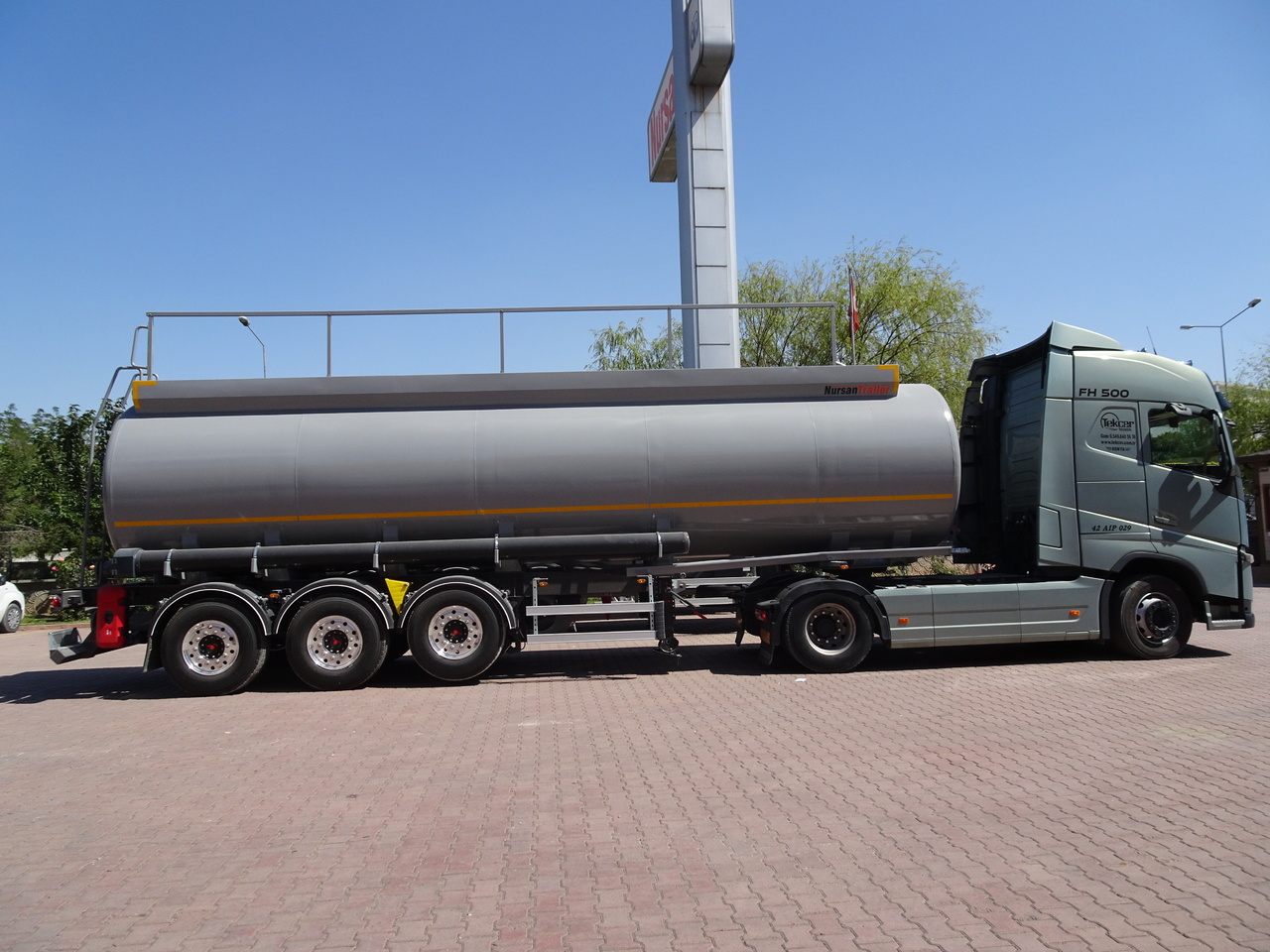 New Tanker semi-trailer for transportation of chemicals NURSAN Slurry Tanker: picture 4