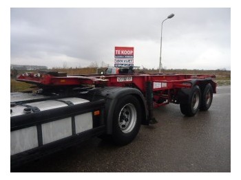 Container transporter/ Swap body semi-trailer Netam containerchassis 2 axle 20ft: picture 1