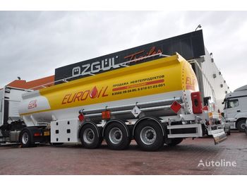 Tanker semi-trailer for transportation of fuel OZGUL ADR BOTTLE TYPE STEEL TANKER: picture 1
