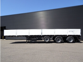 Dropside/ Flatbed semi-trailer Pacton T3-003 / 2 x STEERING AXLE / 1 X LIFT AXLE: picture 2