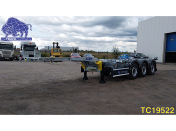 Container transporter/ Swap body semi-trailer RENDERS
