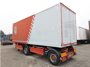 Closed box semi-trailer Renders ROC 12.18 2-assen SAF - Stuur-assen - Schuifbox - LZV (O539): picture 4