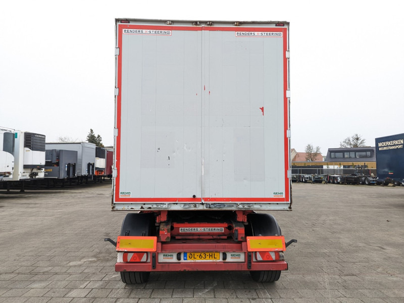 Closed box semi-trailer Renders ROC 12.18 2-assen SAF - Stuur-assen - Schuifbox - LZV (O539): picture 3