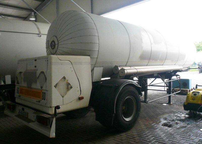 Tanker semi-trailer for transportation of gas Robine CO2, Carbon dioxide, gas, uglekislota: picture 3