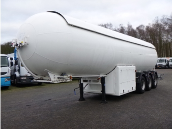 Tanker semi-trailer for transportation of gas Robine Gas tank steel 49 m3 + pump/counter: picture 1