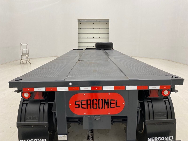 New Container transporter/ Swap body semi-trailer SERGOMEL Chassis/Plateau 20FT - NEW: picture 11