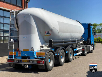 Tanker semi-trailer SPITZER BPSF 50 3x SAF 10.000KG / 41 M3 3 compartiment / SF 41 PFAL / 45.000 KG / CEMENT SILO BULK TANK / steer axle: picture 1