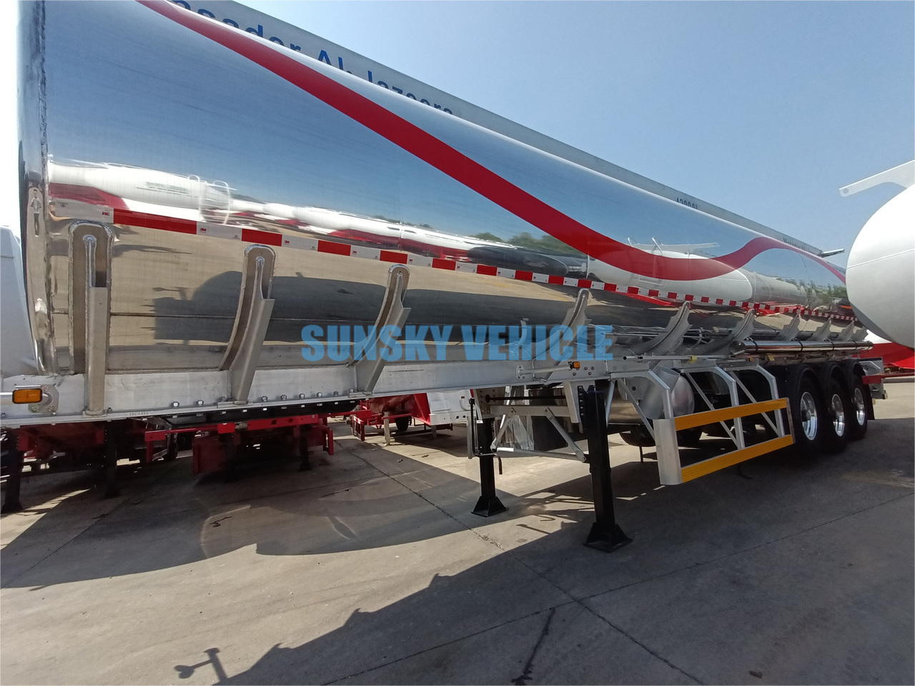 New Tanker semi-trailer for transportation of fuel SUNSKY Fuel Tank Trailer: picture 11