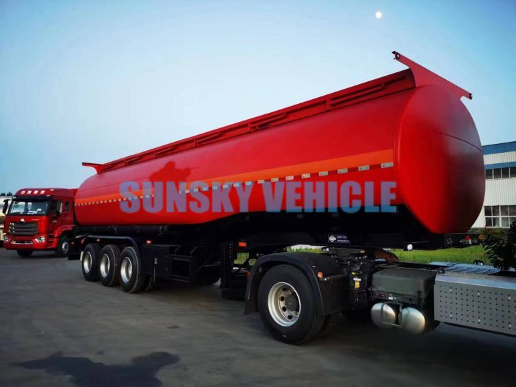 New Tanker semi-trailer for transportation of fuel SUNSKY Fuel Tank Trailer: picture 3