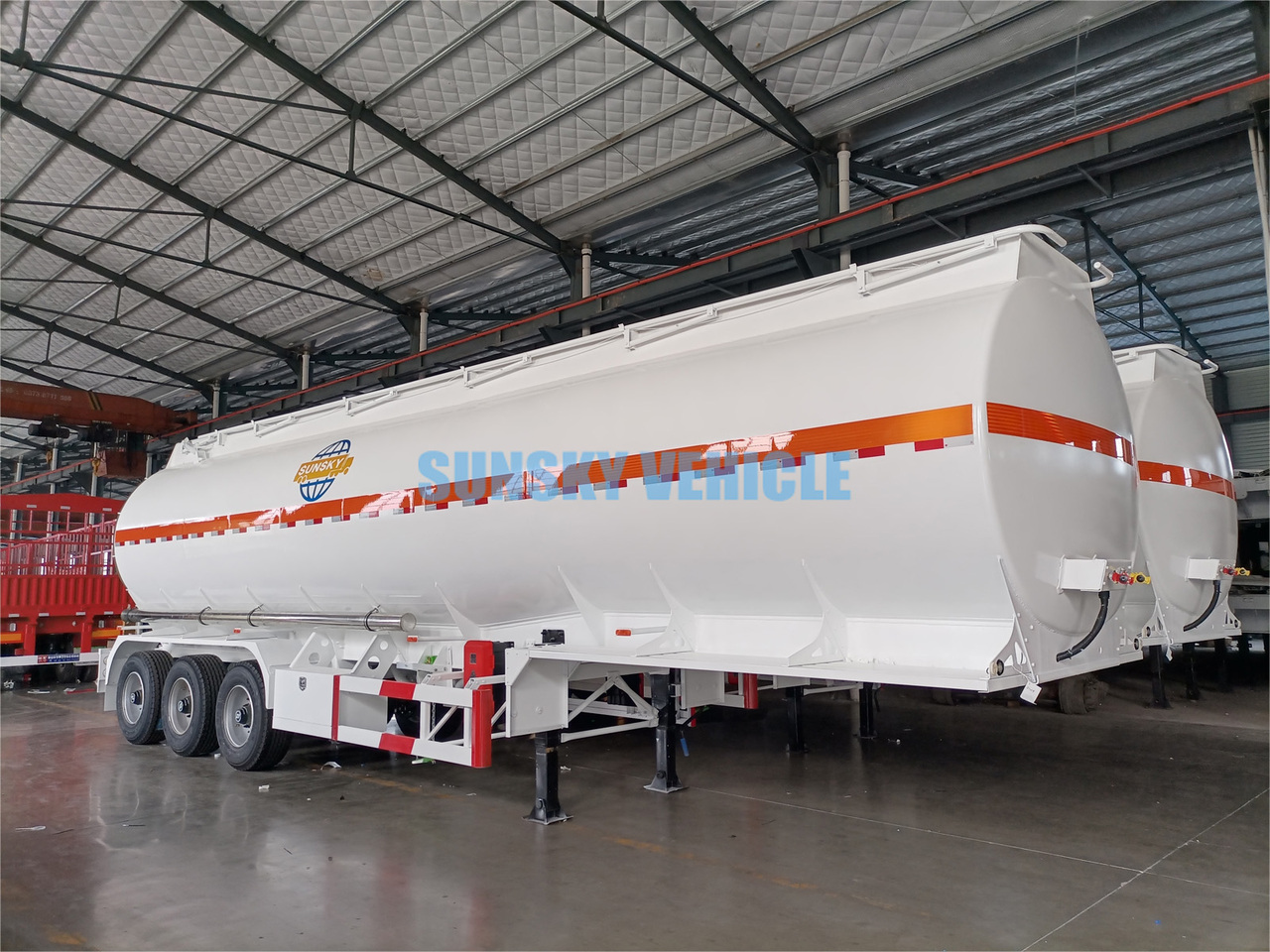 New Tanker semi-trailer for transportation of fuel SUNSKY Fuel Tank Trailer: picture 5