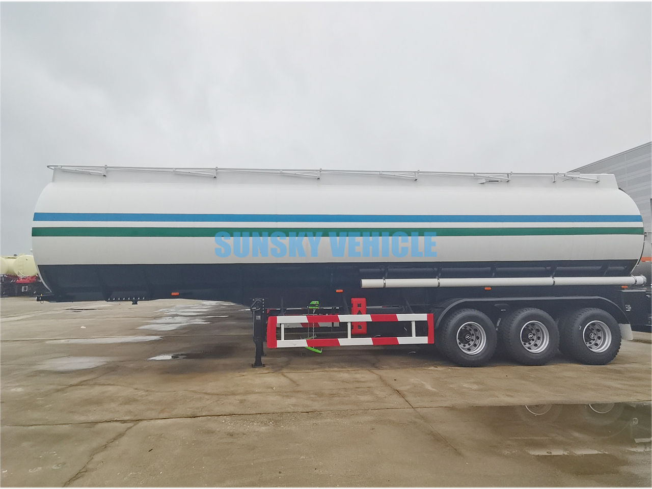 New Tanker semi-trailer for transportation of fuel SUNSKY Fuel Tank Trailer: picture 15