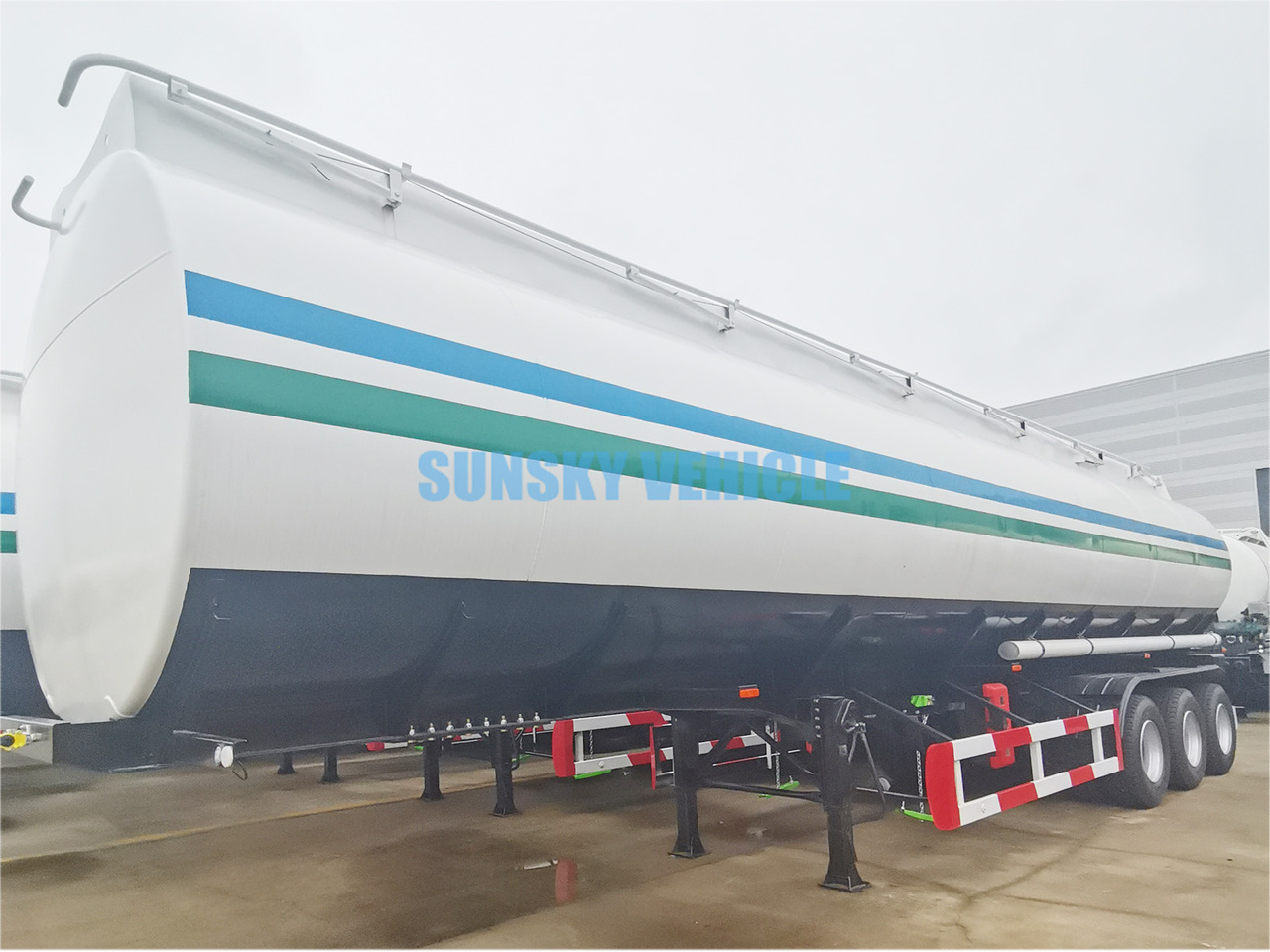 New Tanker semi-trailer for transportation of fuel SUNSKY Fuel Tank Trailer: picture 16
