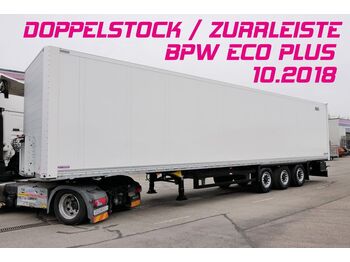 Closed box semi-trailer Schmitz Cargobull SKO 24/ DOPPELSTOCK ZURRLEISTE 2,70 BPW 1A TYRE: picture 1