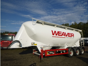 Tanker semi-trailer for transportation of flour Spitzer Powder tank alu 37 m3: picture 1
