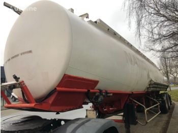 Tanker semi-trailer TRAILOR 38000 liters 9 section AXEL PROBLEM: picture 1