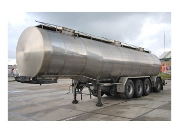 Burg 4 axle Tanktrailer - Tanker semi-trailer