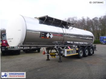 Crossland Bitumen tank inox 31.8 m3 / 1 comp - Tanker semi-trailer