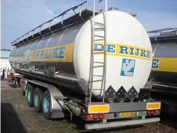 Dijkstra JUMBO Dijkstra 55.000 L. (15 m3+7.5m3+17.5m3+15m3) ADR - Tanker semi-trailer
