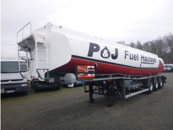 Heil / Thompson Fuel tank alu 38 m3 / 5 comp + pump - Tanker semi-trailer