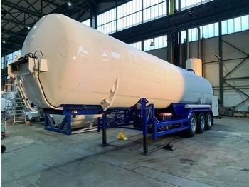 KLAESER GAS, Cryogenic, Oxygen, Argon, Nitrogen Gastank - tanker semi-trailer