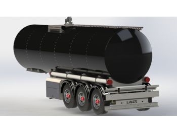 LIDER 2017 year directly from manufacturer compale stockny ready avail - Tanker semi-trailer