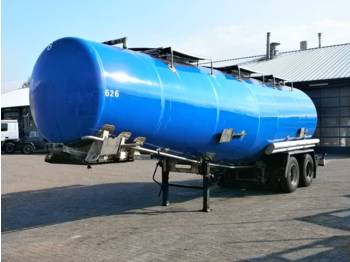Maisonneuve Chemical tank Inox 31m3 / 3 comp. - Tanker semi-trailer