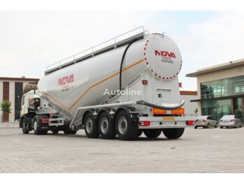 NOVA NEW CEMENT TANKER TRAILER WITH DIESEL COMPRESSOR 2023 - Tanker semi-trailer