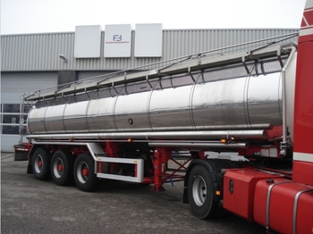 VOCOL (NL) 22.000 l., 1 comp., lift axle - Tanker semi-trailer