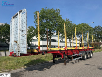 Närko Wood transport, Steel suspension - Timber semi-trailer
