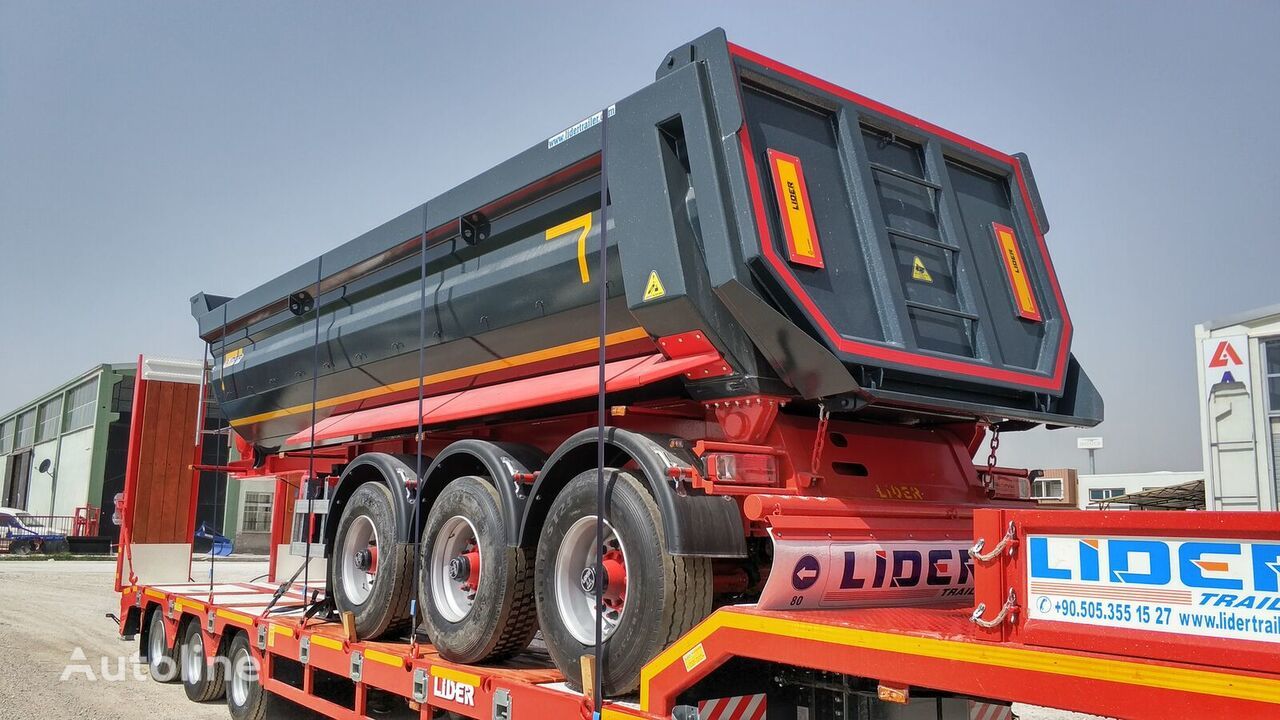 Tipper semi-trailer LIDER 2023 NEW READY IN STOCKS DIRECTLY FROM MANUFACTURER COMPANY AVAILABLE: picture 7
