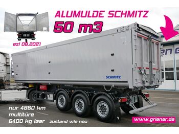 Schmitz Cargobull SKI 24/ALUMULDE 50m³ GETREIDE MULTITÜRE TOP LIFT  - tipper semi-trailer