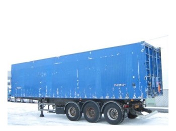 Trailor 62,5m? Kippanlage Liftachse - Tipper semi-trailer