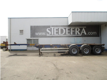 Container transporter/ Swap body semi-trailer Wielton NS34 , Container Trailer , 3 ROR axle , Drum brakes , Air Suspension: picture 2
