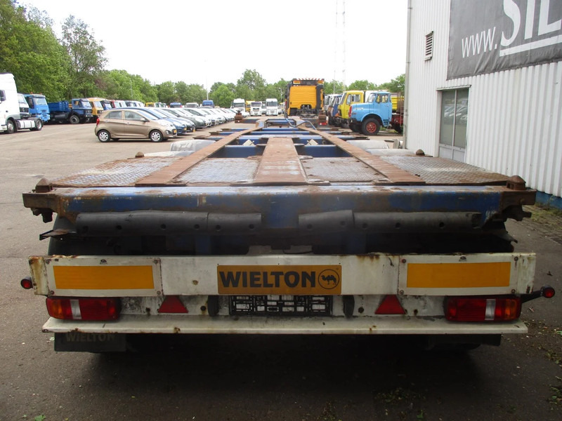 Container transporter/ Swap body semi-trailer Wielton NS34 , Container Trailer , 3 ROR axle , Drum brakes , Air Suspension: picture 7