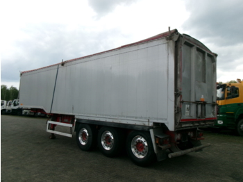Tipper semi-trailer Wilcox Tipper trailer alu 52 m3 + tarpaulin: picture 3