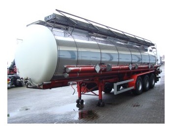 Tanker semi-trailer geusens-lag rvs 316/3.compartimenten/30.000ltr: picture 1