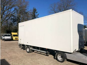 Closed box semi-trailer minisattel kaste auflieger 5500 kg: picture 1