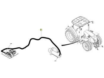 Cables/ Wire harness for Farm tractor Claas Arion 550-520 650-620 - kabel wiązka elektryczna 0021503002: picture 4