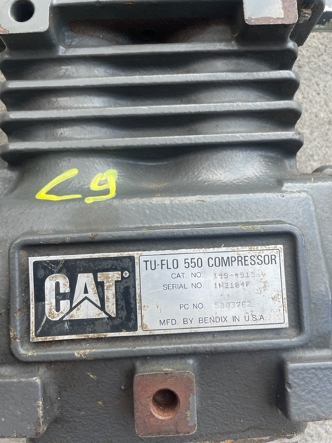 Air brake compressor for Farm tractor Claas Xerion - Sprężarka Powietrz - Kompresor CAT C9: picture 2