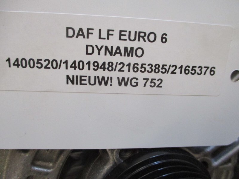 Alternator for Truck DAF 1400520/1401948/2165385/2165376 DAF LF DYNAMO EURO /5 /6 / GEBRUIK EN NIEUWE: picture 3