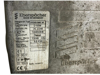 Heating/ Ventilation DAF DAF, EBERSPÄCHER XF105 (01.05-): picture 5