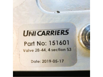 Hydraulic valve UNICARRIERS